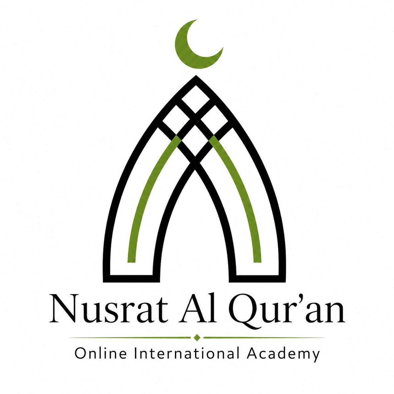 Nusrat Al Qur'an Online International Academy Logo
